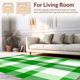 Charming Springtime Plaid Aesthetic(Green)