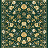 Cozy Earth Tone Trellis Design(Green)