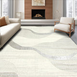 Artistic Shag with Unique Silhouettes(Beige)