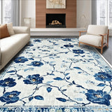 Artful Coastal Floral Elements(Blue)