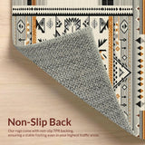 Tribal Ethnic Geometric Delight(Beige)