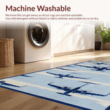 Vibrant Square Shape Decorative(Blue)