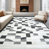 Ultra Soft Area Rug, Non Slip, Stain Resistant, Washable Area Rugs for Living Room, Bedroom, Aesthetic Wolf Tip Softness Emphasis(Gray)