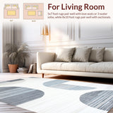 Stylish Modern Symmetrical Motif(Gray)