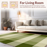 Contemporary Cozy Plaid Decorative(Beige)