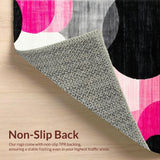 Elegant Abstract Wavy(Pink)