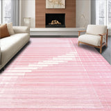 Chic Light Pink Geometric Motif(Pink)