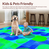 Engaging Oval Graphic Arrangement(Blue)