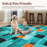 Chic Neutral Tone Geometry(Blue)