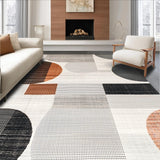 Ultra Soft Area Rug, Non Slip, Stain Resistant, Washable Area Rugs for Living Room, Bedroom, Elegant Minimalist Animal Theme(Gray)