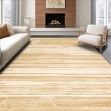 Ultra Soft Area Rug, Non Slip, Stain Resistant, Washable Area Rugs for Living Room, Bedroom, Earthy Elegance Warm Tan Solid Area Grounding Comfort(Beige)