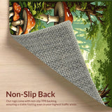 Vibrant Abstract Woodland Imagery(Green)