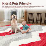 Charming Red Geometric Theme(Red)