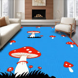 Charming Whimsical Shaggy Decor(Blue)