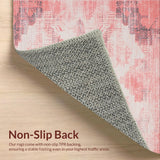 Charming Pastel Abstract Motif(Pink)