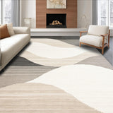 Artistic Ivory Swirl Aesthetic(Beige)