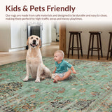 Dynamic Retro Patterned Aesthetic(Green)