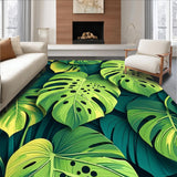 Tropical Modern Leaf Motif(Green)