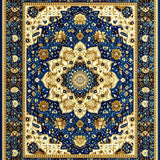 Ultra Soft Area Rug, Non Slip, Stain Resistant, Washable Area Rugs for Living Room, Bedroom, Vintage Beige(Blue)