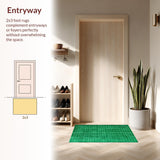 Dynamic Green Checkered Style(Green)
