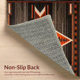 Ultra Soft Area Rug, Non Slip, Stain Resistant, Washable Area Rugs for Living Room, Bedroom, Western Starry Patterned Charm(Gray)