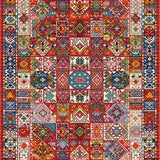 Chic Handcrafted Color Burst(Red)