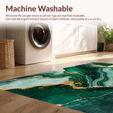 Chic Textured Marble Design Elements(Green)