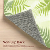 Elegant Earth Tones Shaggy Texture(Green)