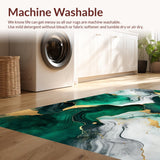 Luxurious Marble Texture Aesthetic(Green)