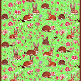 Fresh Spring Garden Entrance Mat(Green)