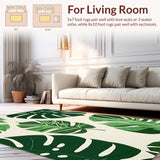 Lush Plant Print Elegance(Green)