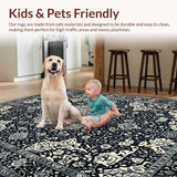 Artful Symmetrical Medallion Composition(Black)