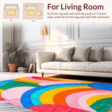 Charming Geometric Color Splash(Blue)