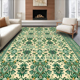 Ultra Soft Area Rug, Non Slip, Stain Resistant, Washable Area Rugs for Living Room, Bedroom, Boho Neutral Bedroom Non Slip Area Carpet(Beige)