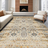 Elegant Abstract Trellis Composition(Beige)