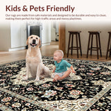 Sophisticated Faded Botanical Print(Black)