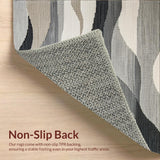 Sophisticated Grey Geometric Motif(Gray)