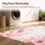 Ultra Soft Area Rug, Non Slip, Stain Resistant, Washable Area Rugs for Living Room, Bedroom, Lush Pastel Soft Serenity(Ivory)
