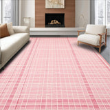 Chic Pastel Checkered Elegance(Pink)