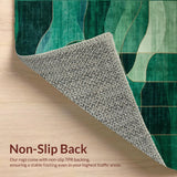 Eco Friendly Gradient Abstract Motif(Green)