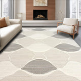 Artisanal Textured Scallop Design(Beige)