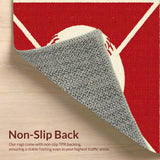 Eclectic Colorful Sports Emblem(Red)