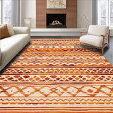 Ultra Soft Area Rug, Non Slip, Stain Resistant, Washable Area Rugs for Living Room, Bedroom, Trendy Soft Shag Surface(Brown)