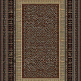 Ultra Soft Area Rug, Non Slip, Stain Resistant, Washable Area Rugs for Living Room, Bedroom, Whimsical Nature-Inspired Rug Concept(Brown)
