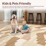 Artful Neutral Abstract Composition(Beige)