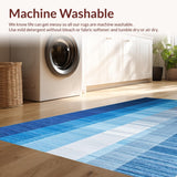 Stylish Dual Tone Fluid Design(Blue)