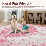 Elegant Subtle Ogee Design(Pink)