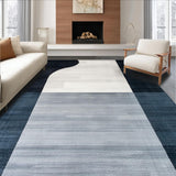 Ultra Soft Area Rug, Non Slip, Stain Resistant, Washable Area Rugs for Living Room, Bedroom, Rustic Textured Neutral Palette(Gray)