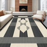 Chic Striped Trellis Motif(Beige)