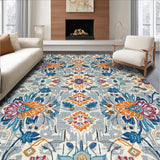 Elegant Textured Geometric Elegance(Blue)